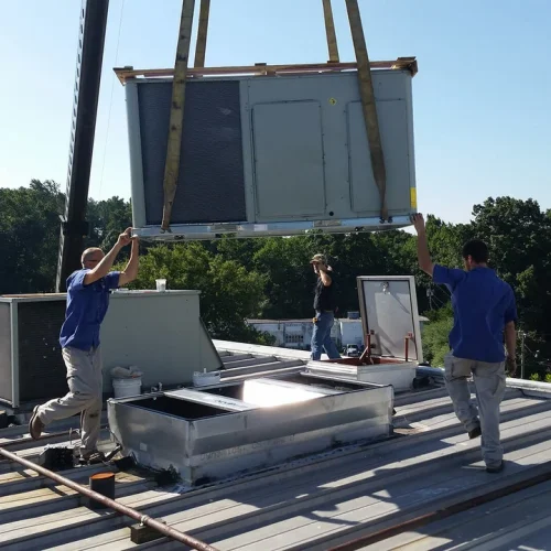 Process for Rooftop Unit Changeouts in Rodeo CA